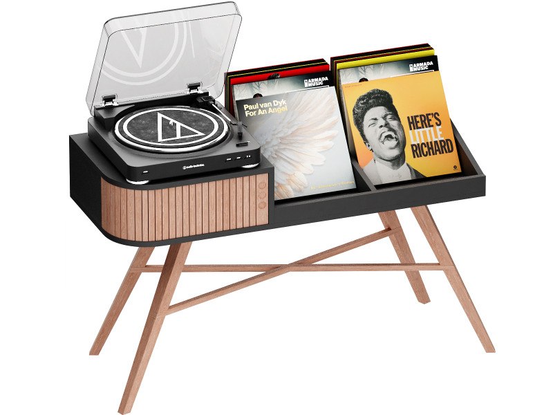 A mesa de vinil hrdl Modelo 3D .c4d .max .obj .3ds .fbx .stl .blend 