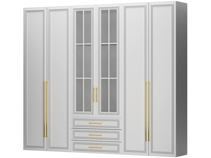 Composizione armadio guardaroba mobili 03 Modello 3D .c4d .max .obj .3ds .fbx .stl .blend