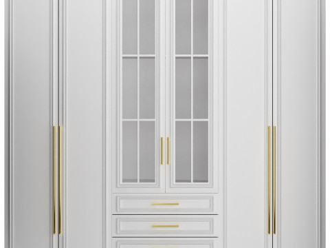 Composizione armadio guardaroba mobili 03 Modello 3D