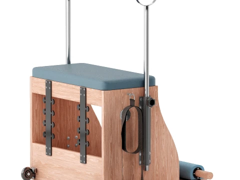 Modern pilates equipment studio set 3D Model