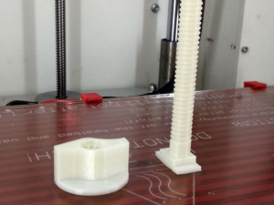 Toilet Seat Bolt Screw 3D Print Model