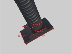 Toilet Seat Bolt Screw 3D Print Model