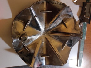 C018 Polaris DeCorsa Wheels Center Caps Modello di stampa 3D