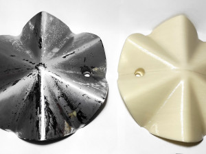 C018 Polaris DeCorsa Wheels Center Caps Modello di stampa 3D