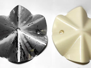 C018 Polaris DeCorsa Wheels Center Caps 3D Print Model