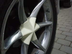 C018 Polaris DeCorsa Wheels Center Caps Modello di stampa 3D