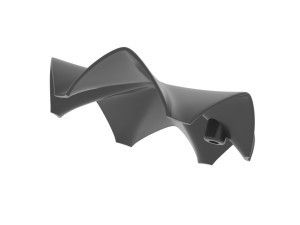 C018 Polaris DeCorsa Wheels Center Caps Modello di stampa 3D