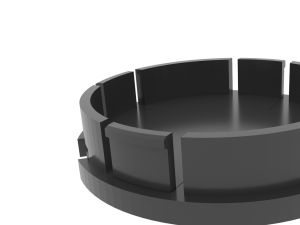 Caps of the original VW discs 3D Baskı Modeli