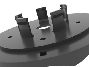 Car disk cap 7D4071214 Modello di stampa 3D