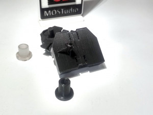 Guide carriage of a car window VW BORA-GOLF Modello di stampa 3D