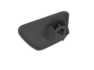 Headlight washer cover for VOLVO XC 30678957-LH 3D Print Model