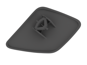 Headlight washer cover for VOLVO XC 30678957-LH 3D Принт Модель