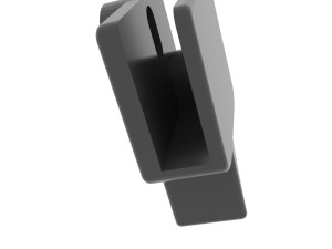 HYUNDAI SANTA FE Trunk Curtain Hook Model do druku 3D