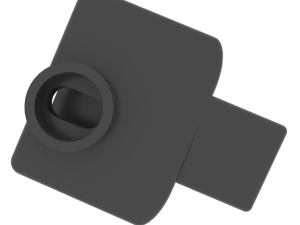 HYUNDAI SANTA FE Trunk Curtain Hook Model do druku 3D