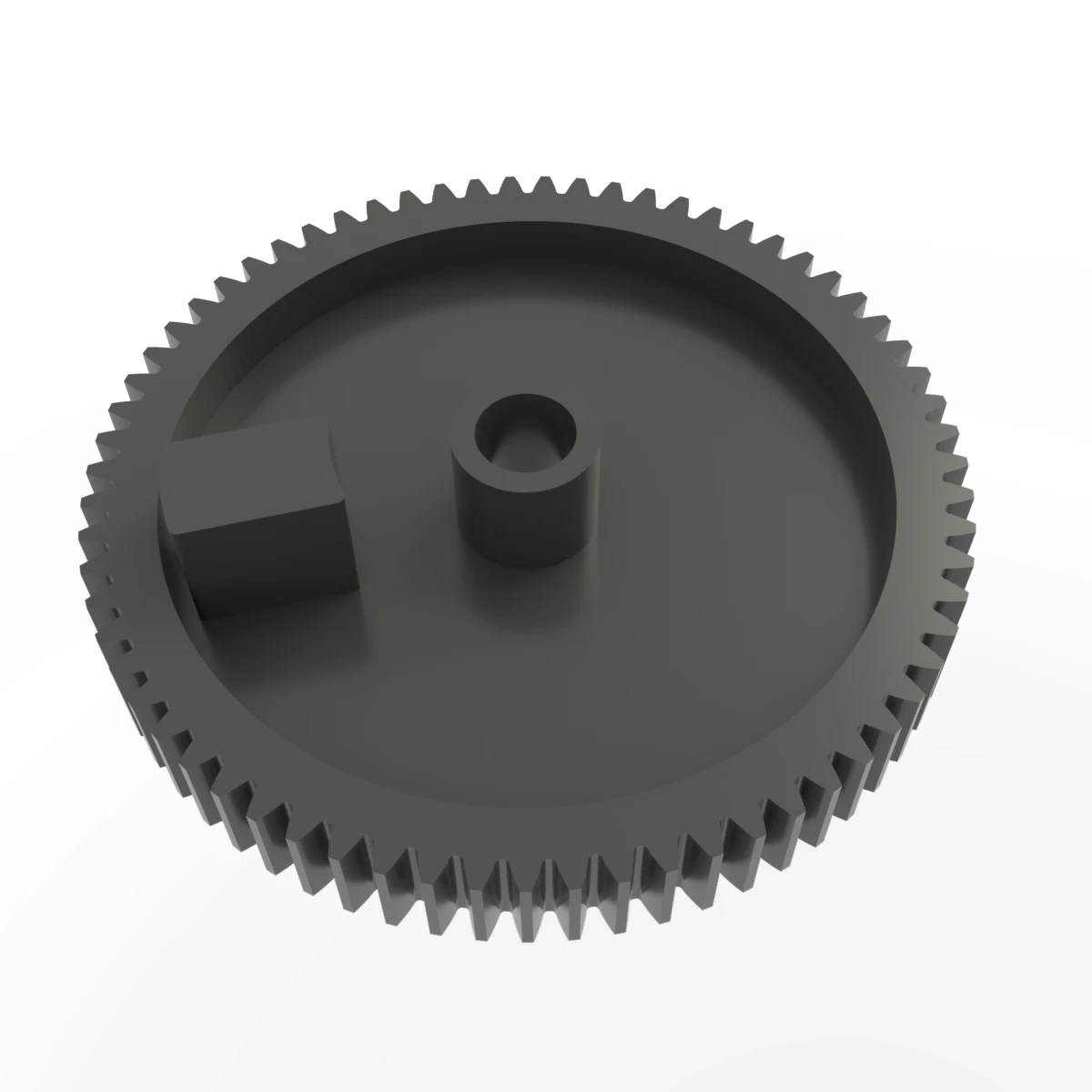 Lock Activator Gear for Mitsubishi Pajero Sport 3D Print Model .c4d .max .obj .3ds .fbx .stl .blend 