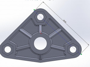 Nissan P11 Wiper Trapeze Bushing Model Cetak 3D