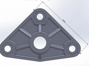 Nissan P11 Wiper Trapeze Bushing 3D Print Model