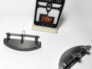 NISSAN PRIMERA P12 Armrest Latch 3Dプリントモデル