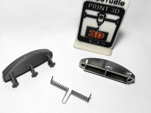 NISSAN PRIMERA P12 Armrest Latch 3Dプリントモデル