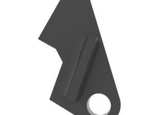 NISSAN PRIMERA P12 Armrest Latch 3Dプリントモデル
