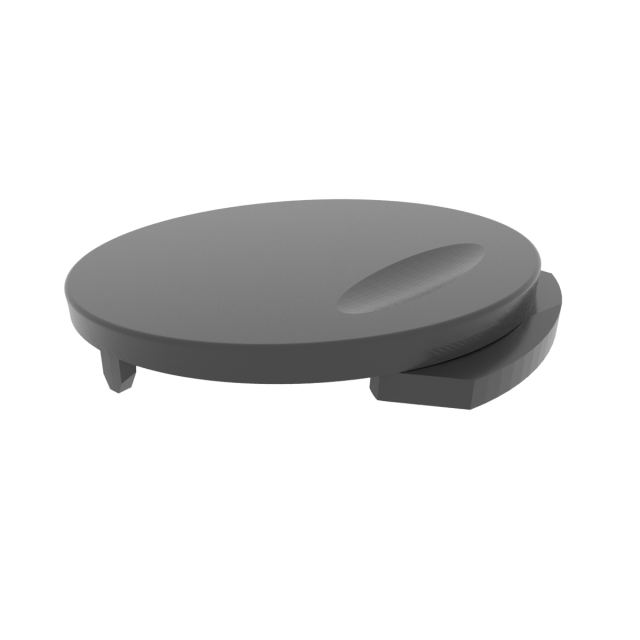 Opel Astra 2004-2012 front bumper tow towing eye cover cap 3D Print Model .c4d .max .obj .3ds .fbx .stl .blend 