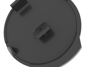 Opel Astra 2004-2012 front bumper tow towing eye cover cap 3D Print Model
