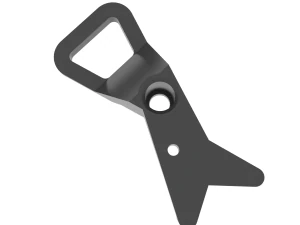 Teil der Heckklappenverriegelung Mercedes-Benz A6387430488 3D Druckmodell