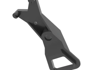 Parte della serratura del coperchio del bagagliaio posteriore Mercedes-Benz A6387430488 Modello di stampa 3D