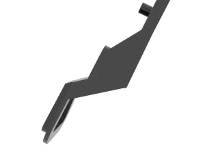 Parte della serratura del coperchio del bagagliaio posteriore Mercedes-Benz A6387430488 Modello di stampa 3D