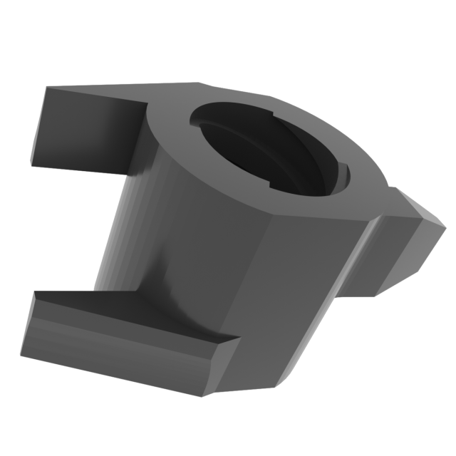 Renault Scenic 2 Trunk Lock Actuator Gear Nut 3D 프린트 모델 .c4d .max .obj .3ds .fbx .stl .blend 