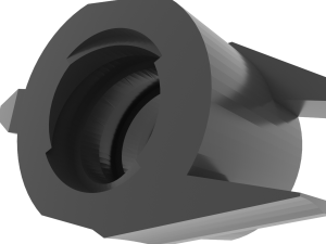 Renault Scenic 2 Trunk Lock Actuator Gear Nut 3D 프린트 모델
