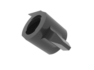Renault Scenic 2 Trunk Lock Actuator Gear Nut 3D 프린트 모델