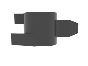 Renault Scenic 2 Trunk Lock Actuator Gear Nut 3D 프린트 모델