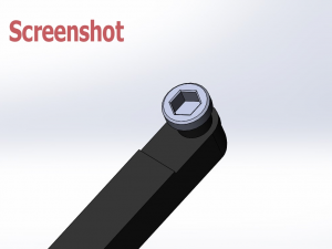 Sunroof Sliding Part for BMVV 10007576B Model do druku 3D