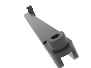 Sunroof Sliding Part for BMVV 10007576B Model do druku 3D