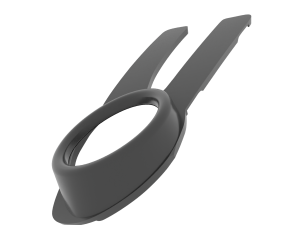 Toyota VITZ Yaris RS 1999-2005 COVER FOG LAMP 3Dプリントモデル