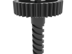 Trunk lock gear VOLKSWAGEN FMD SLA Modelo de impresión 3D
