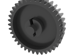 Trunk lock gear VOLKSWAGEN FMD SLA 3D Print Model