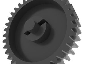 Trunk lock gear VOLKSWAGEN FMD SLA 3D Print Model