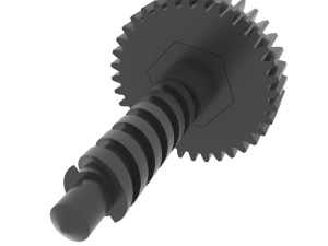 Trunk lock gear VOLKSWAGEN FMD SLA 3D Print Model