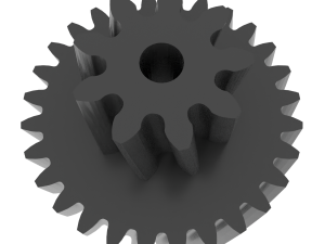 VAG Central locking module gear wheel VW 701 959 783 A Modèles 3D en vedette