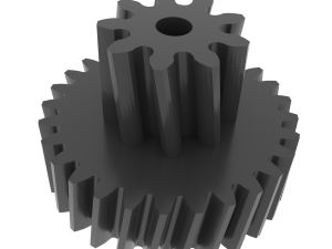 VAG Central locking module gear wheel VW 701 959 783 A Modèles 3D en vedette