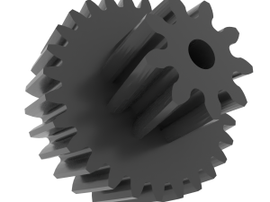 VAG Central locking module gear wheel VW 701 959 783 A Modèles 3D en vedette