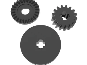 Kit de reparo do suporte da roda sobressalente VAG 7M0803660E Modelo de Impressão 3D