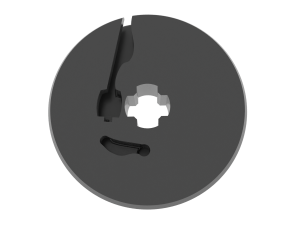 VAG Spare wheel bracket repair kit 7M0803660E 3D-printmodel