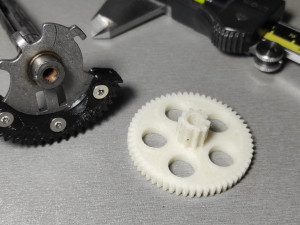 VAG Throttle Gear Repair Kit 3D Print Model