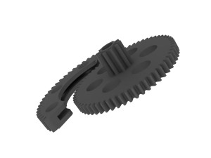 VAG Throttle Gear Repair Kit 3D Print Model