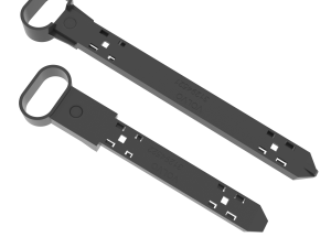 The set Volvo S60 V60 Headlight-headlamp mounting bracket 89093258 89093257 Model Cetak 3D