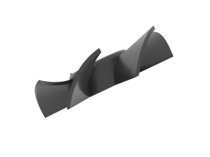 Hairdryer impeller 7 blades 3D Baskı Modeli