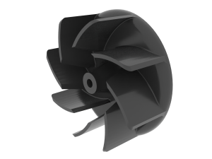 Hairdryer impeller 8 blades Modello di stampa 3D